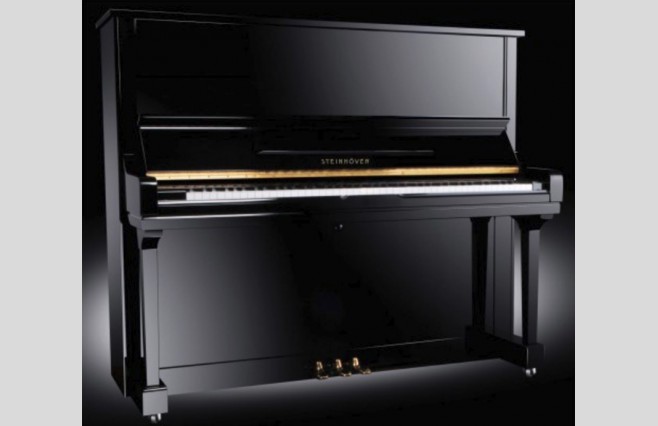 Steinhoven SU131 Polished White Upright Piano All Inclusive Package - Image 4